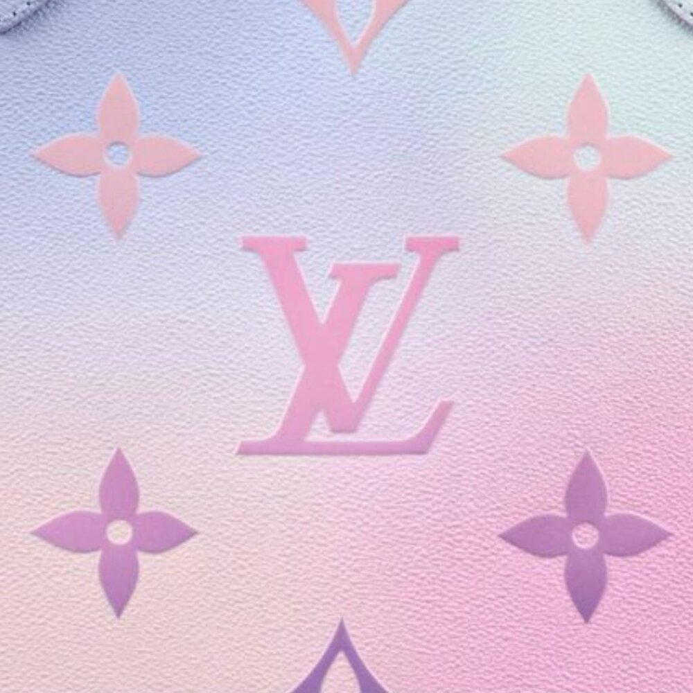 SOLD Louis Vuitton Giant Monogram Neverfull MM Sunrise Pastel Spring in the City - Picture 3 of 16